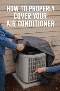 should you cover your air conditioner in the winter How to Properly Cover Your Air Conditioner