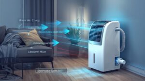 how do portable air conditioners work