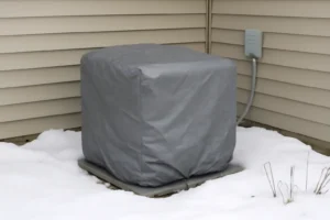 should you cover your air conditioner in the winter