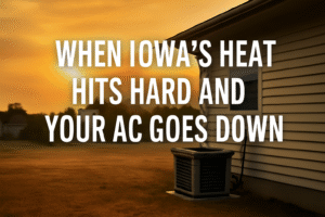 Iowa Heat Hits Hard: What to Do When Your AC Goes Down