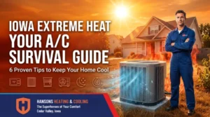 Hansons Heating & Cooling — Cedar Valley HVAC — Extreme Heat A/C Tips Iowa